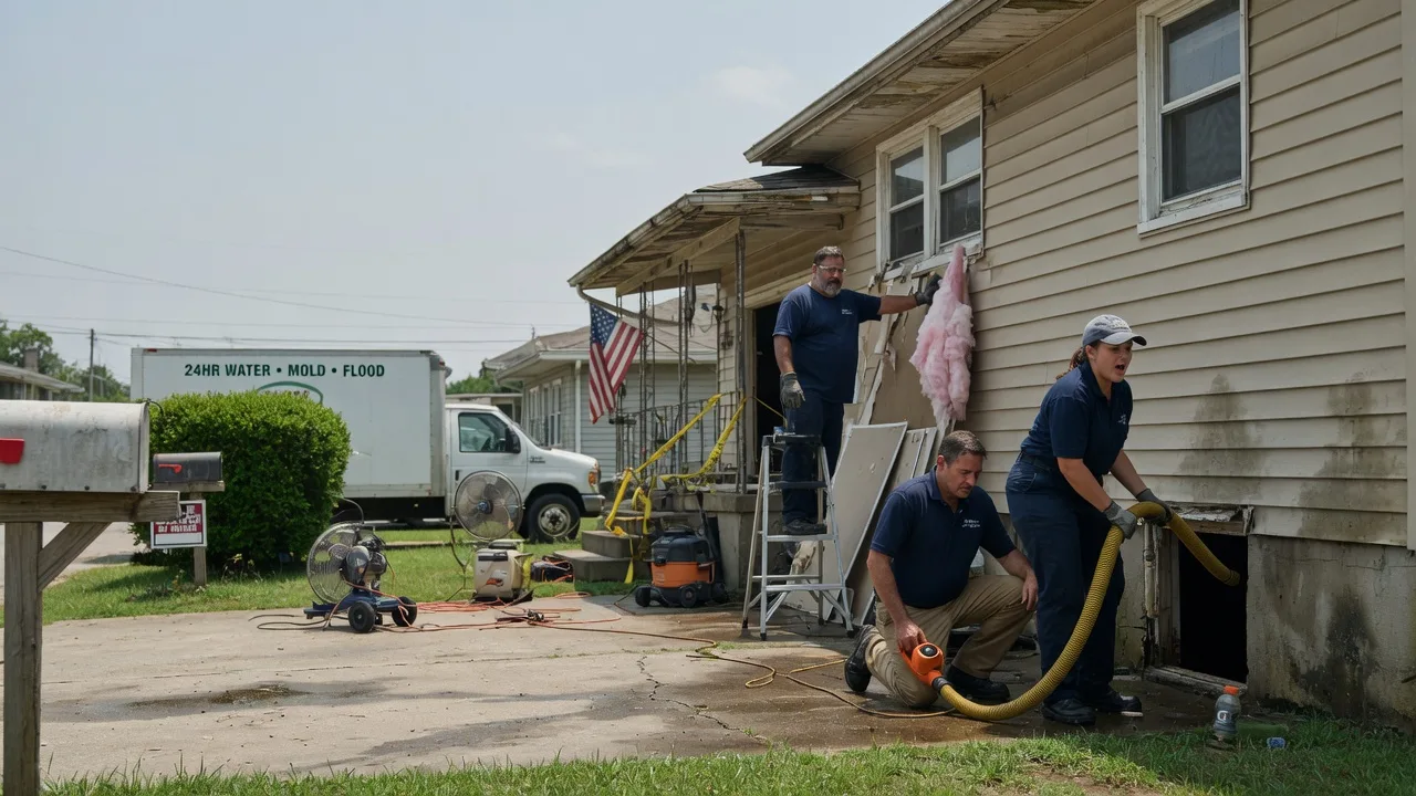 Water Damage Repair in Versailles, IL near me